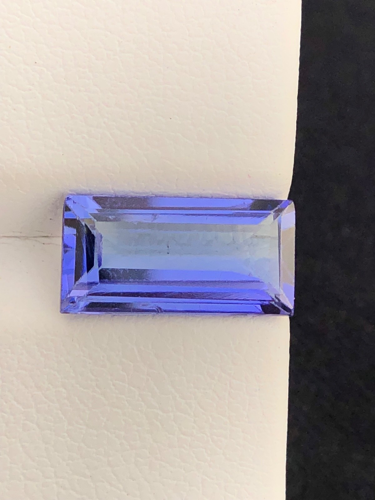 2.80 CT Blue Green Color Tanzanite Bagguette, 12×6 MM Loose Faceted Gemstone