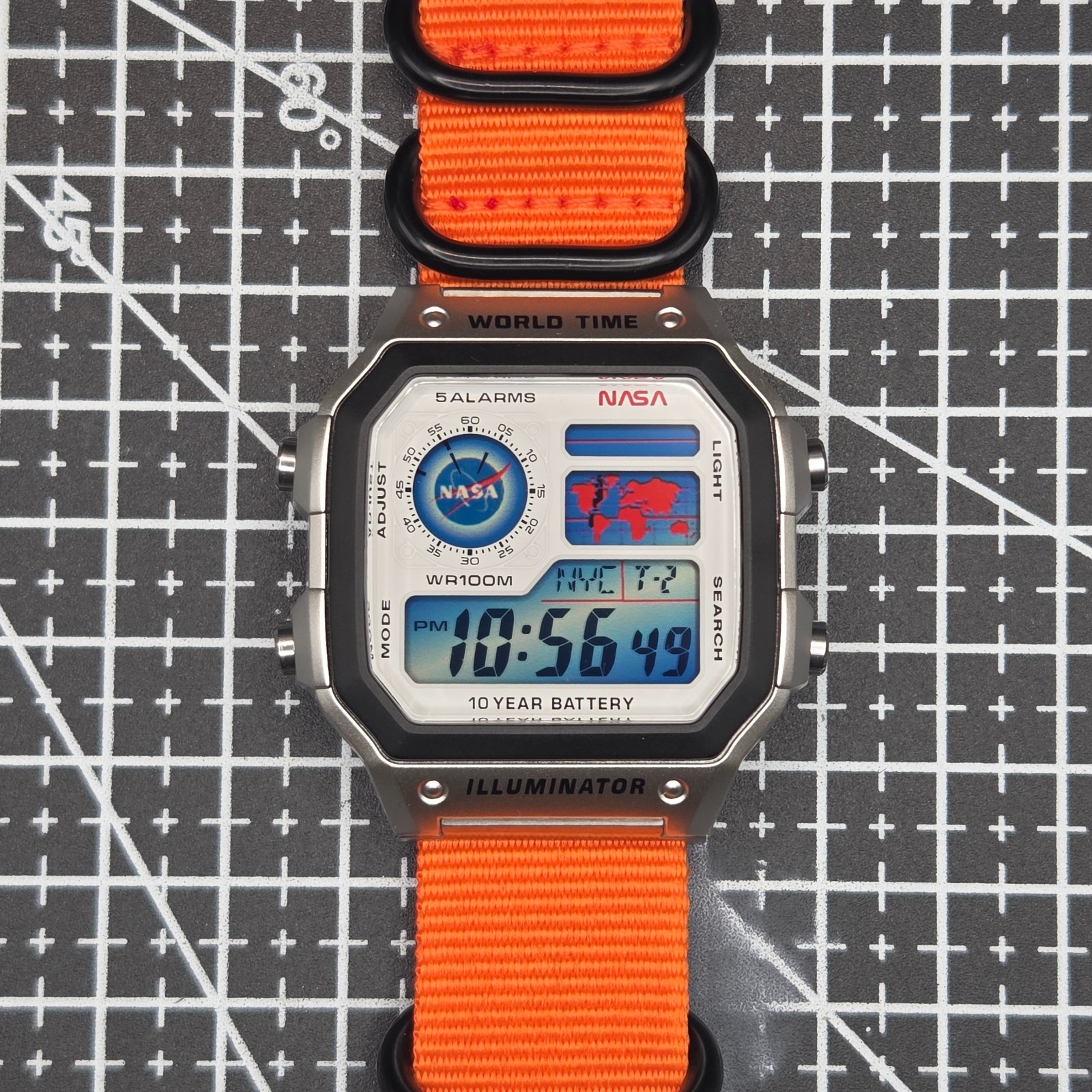 New Casio Royale AE1200 Mod – NASA Royale (Gradient Hydromod)