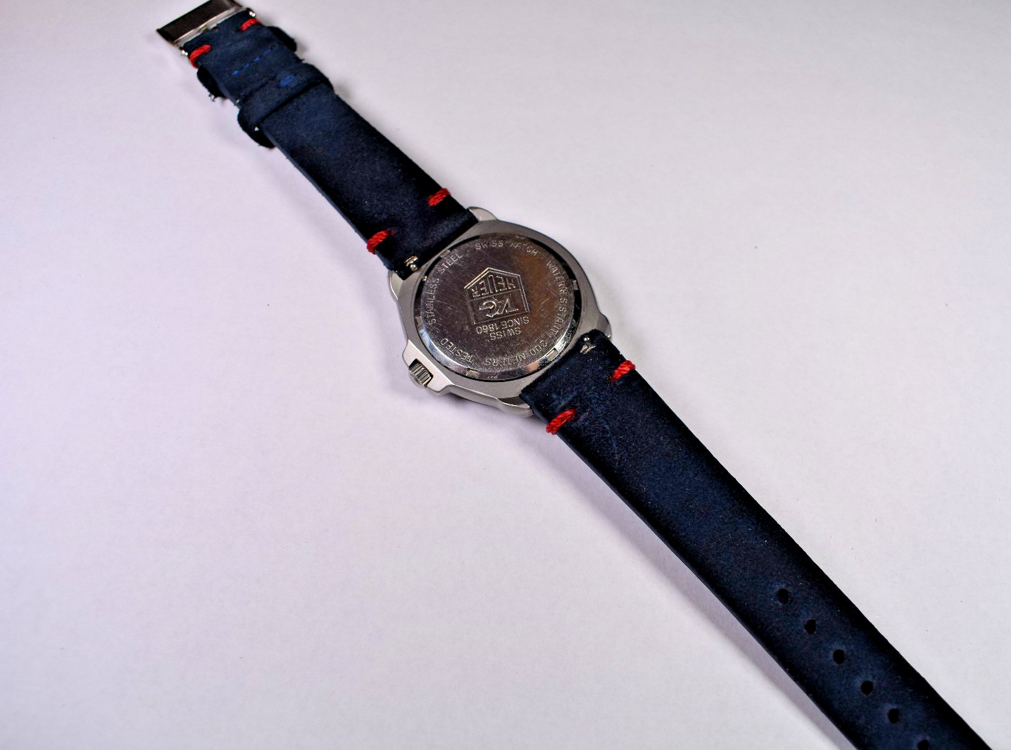 TAG Heuer Formula 1 Professional 200M WA1214 Blue Unisex Watch NEW BATTERY!