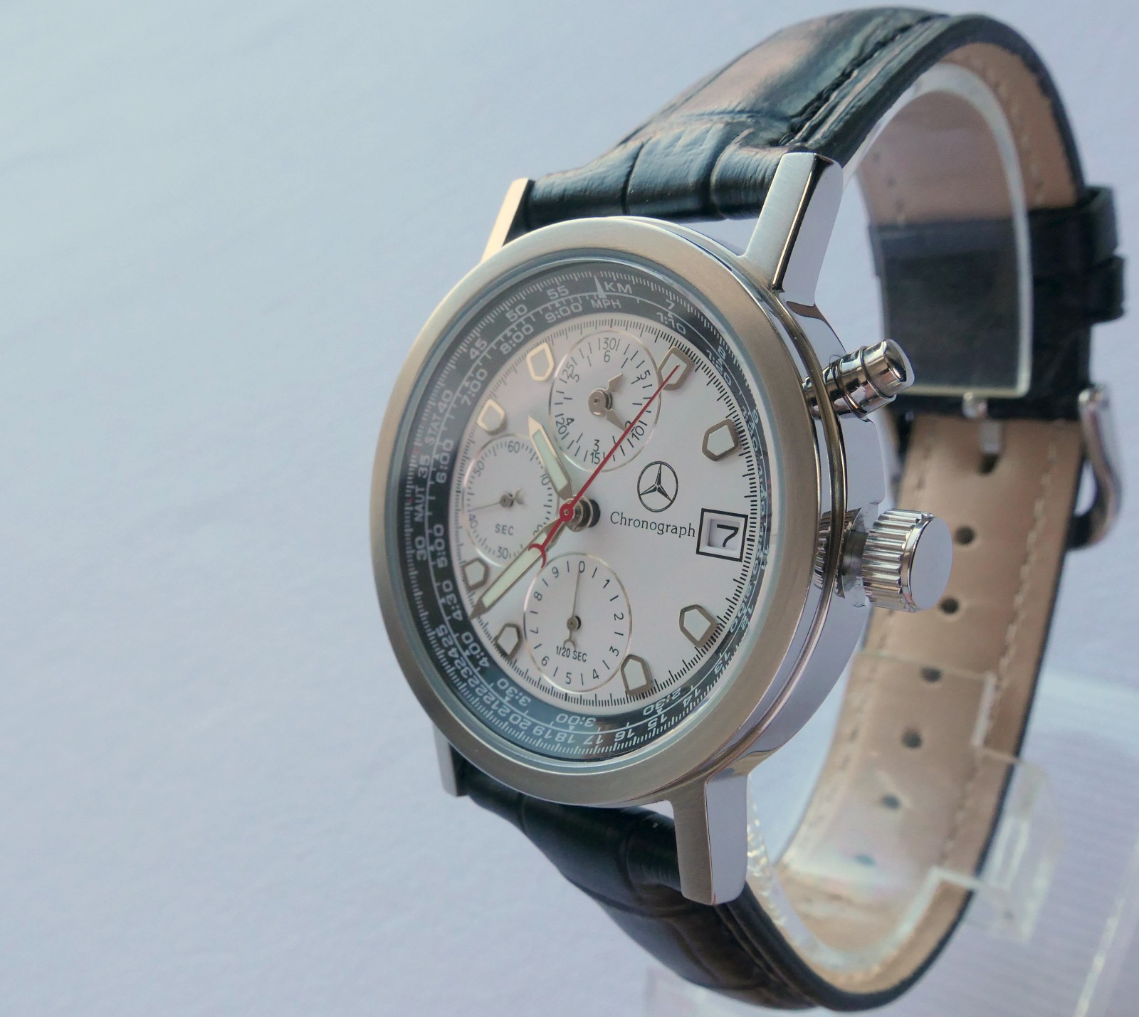 Mercedes Benz Classic Car Accessory Driver Made in Germany Watch Chronograph