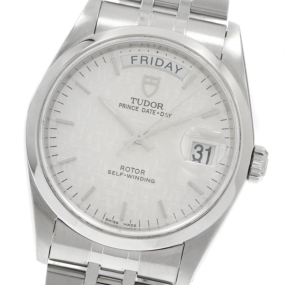 TUDOR Prince Date Day 76200 Silver Dial Automatic Men’s Watch_948018