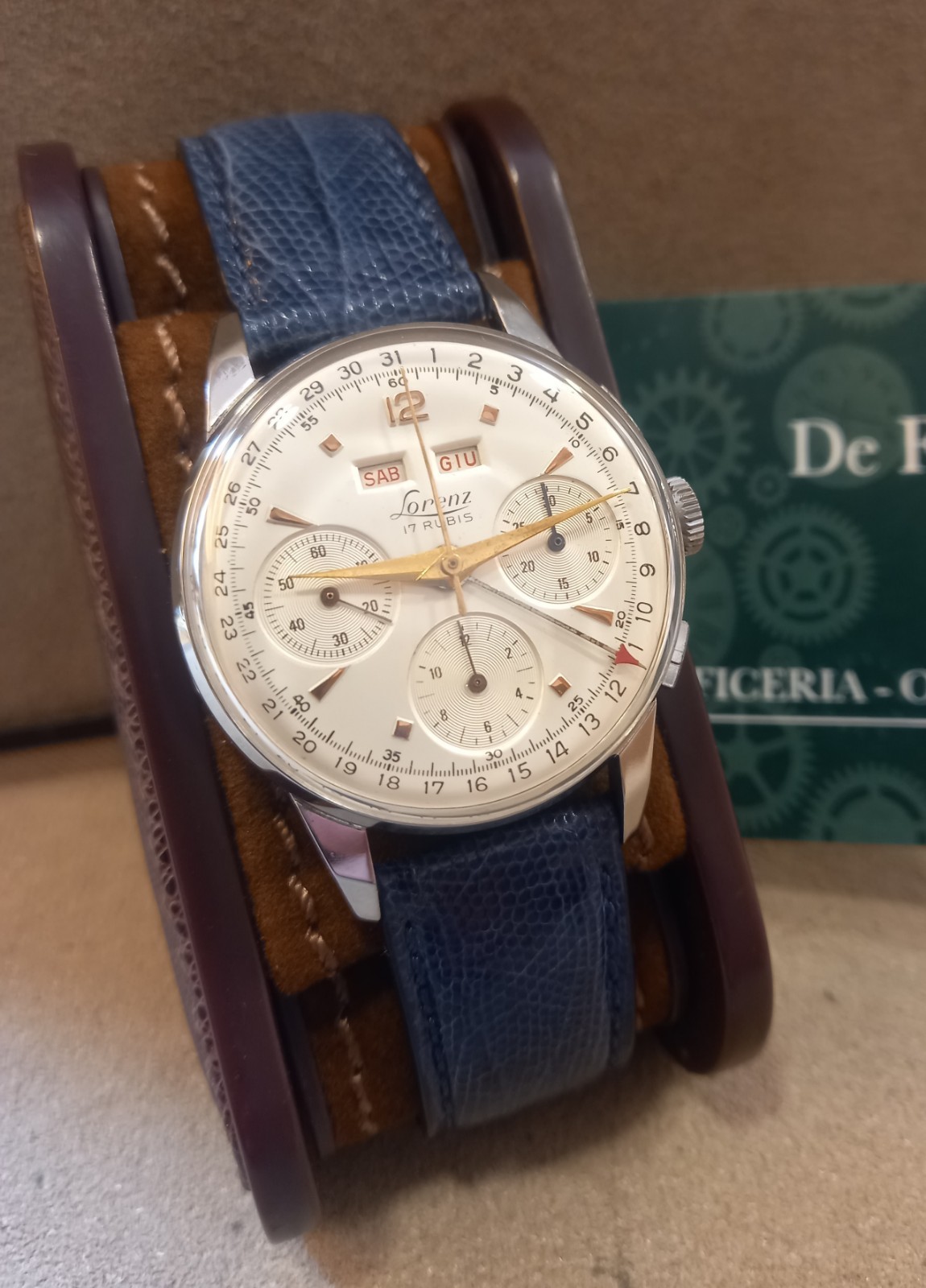 Valjoux 72c Chronograph Lorenz 1950s