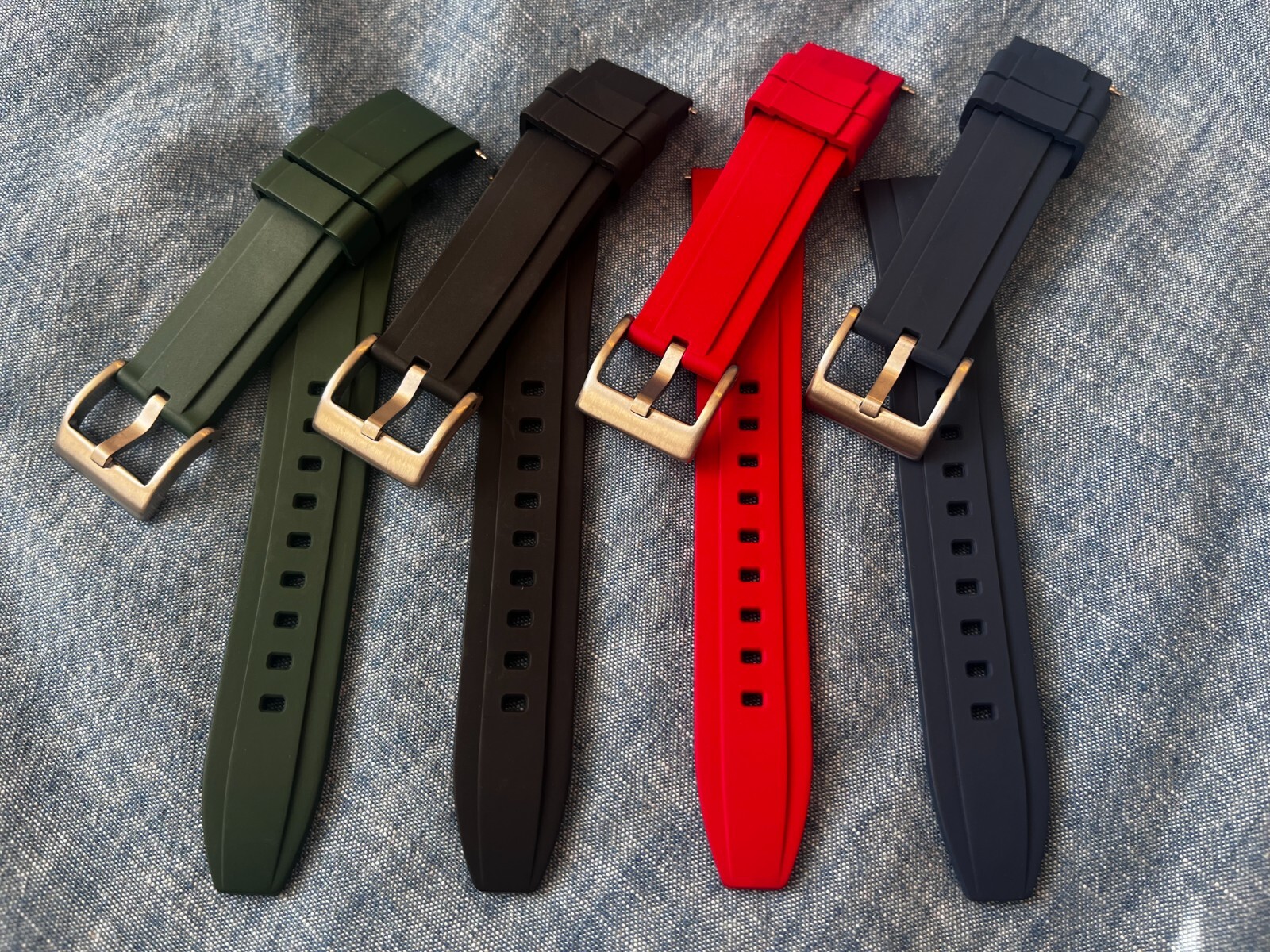WISCASSET WATCH – Premium FKM Daytona Style Watch Strap