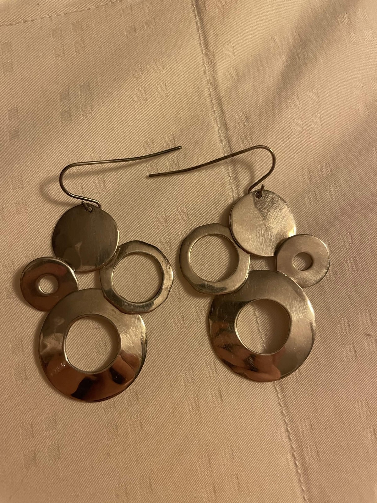 925 Silver bubble earrings Robert Lee Morris Studio