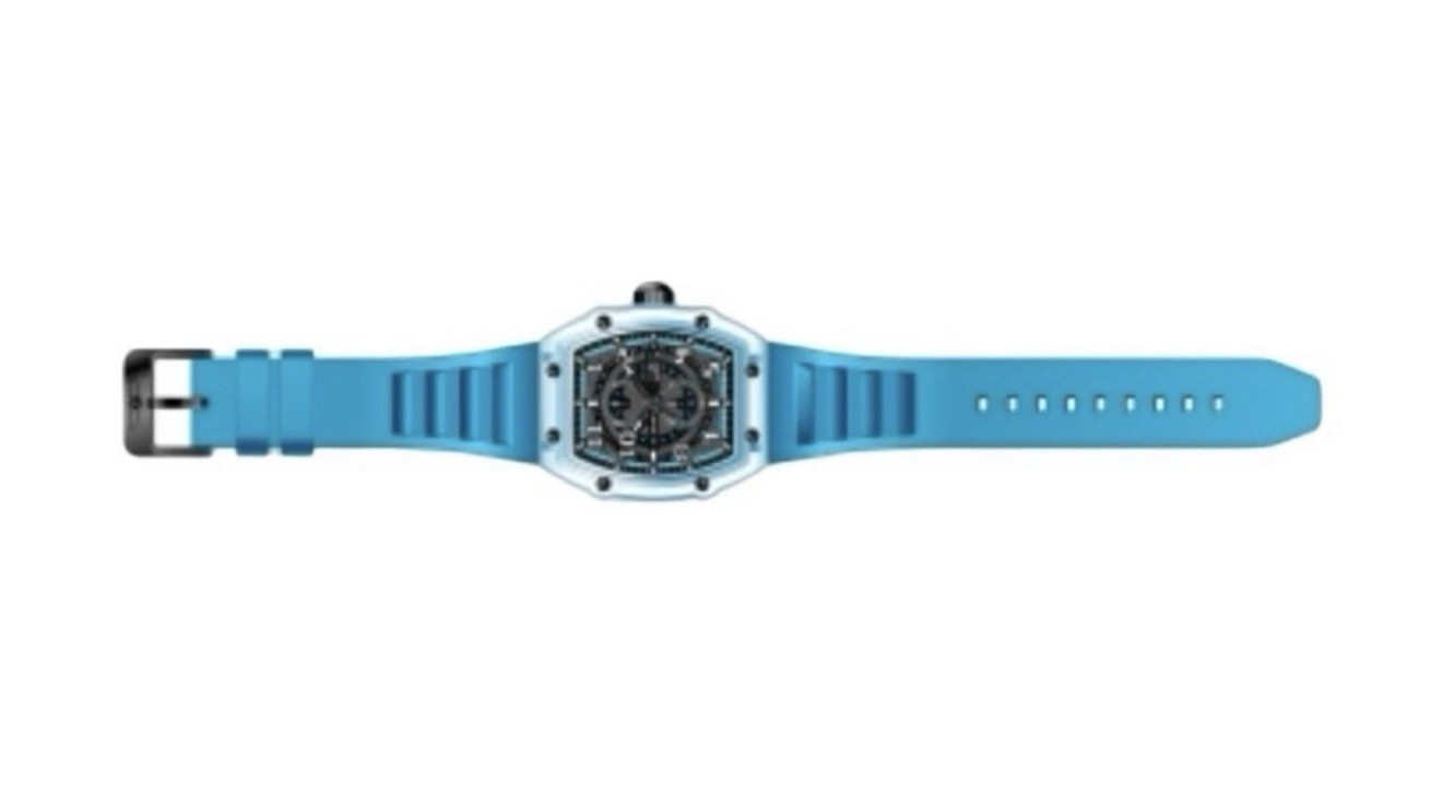 Invicta Racing Model 48716 Men’s 48.5MM Blue Quartz Watch – Silicone Band BNIB
