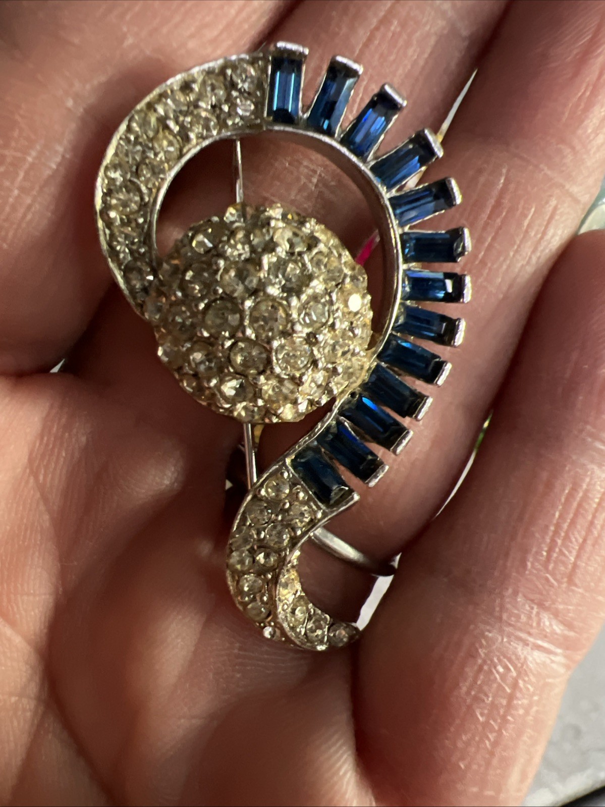 Vintage Rhinestone Jewelry Lot (Some High End Pieces) See Description
