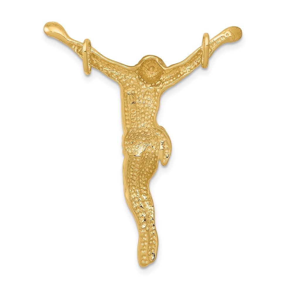 10K Yellow Gold Corpus Chain Slide Pendant 3.29gm L-40 mm, W-32 mm