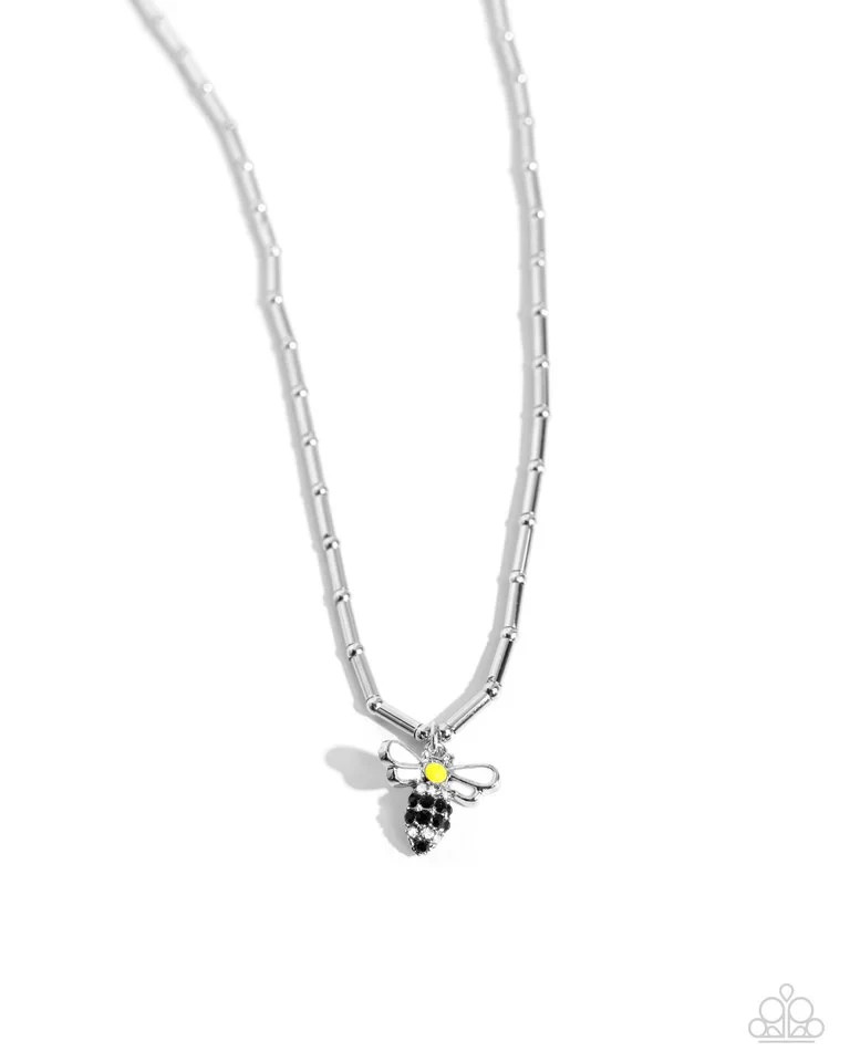 ~ Paparazzi Bees Knees – Yellow – Yellow Paint , White & Black Rhinestone ~ BEE