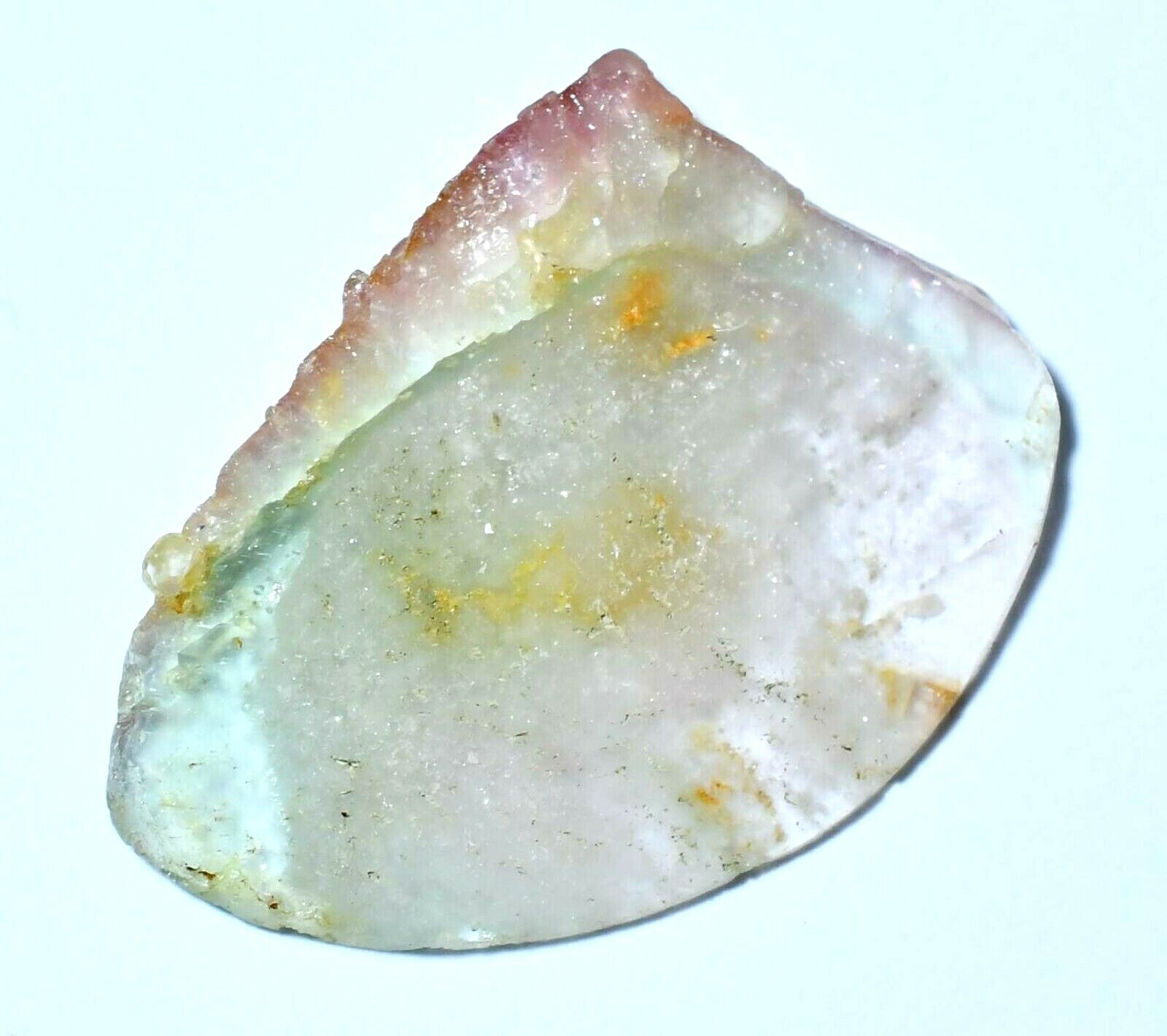 Untreated Natural Watermelon Tourmaline Slice 9.55 CT Certified Top Quality Gem