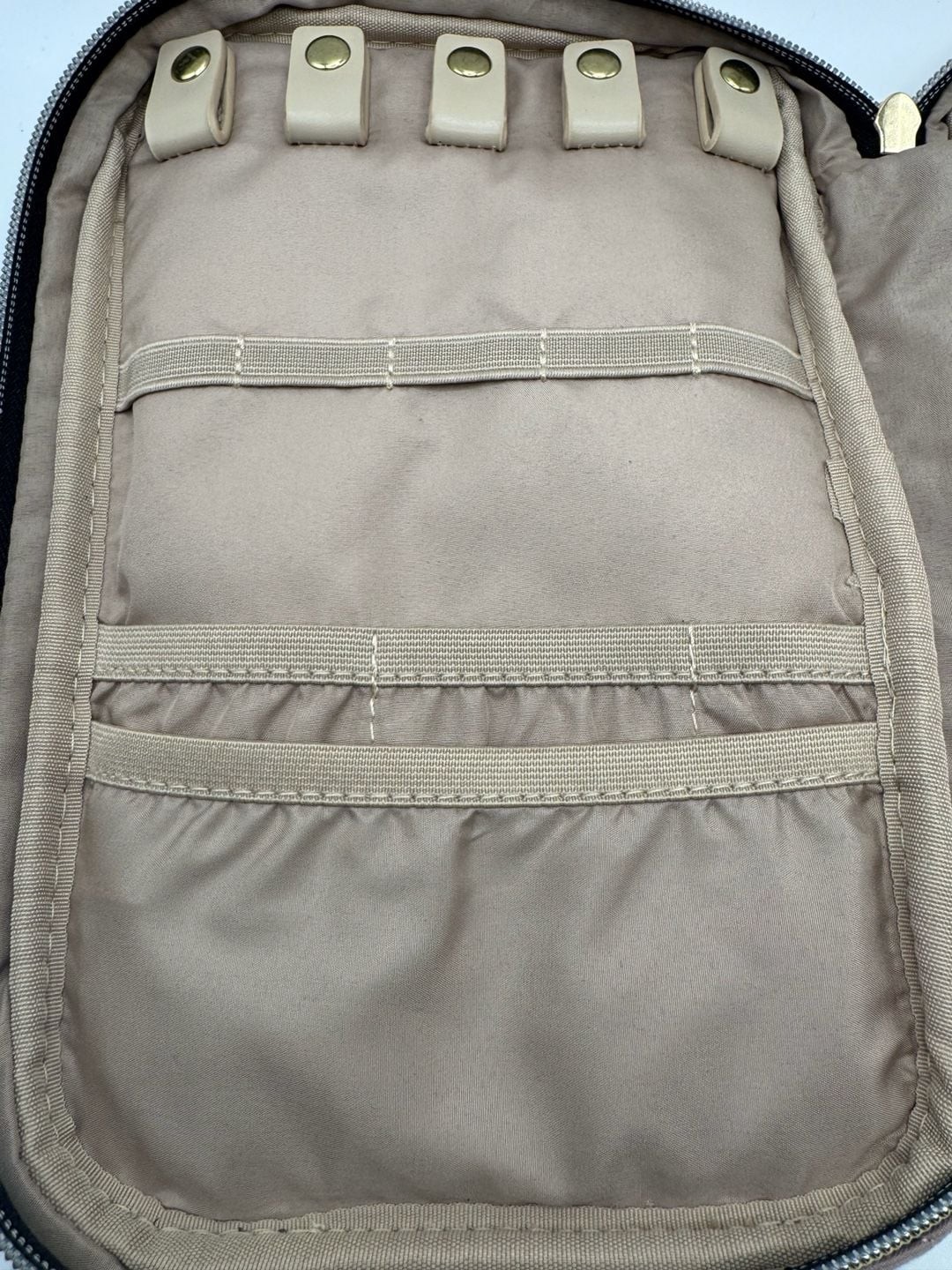 BAGSMART Quilted Travel Jewelry Organizer Case