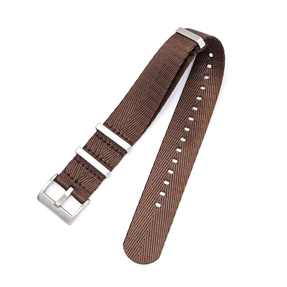 18mm 20mm 22mm 24mm Canvas Military Nylon Watch Strap Band