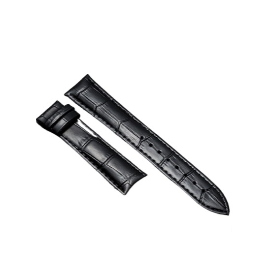Quality Genuine Leather Watch Band Strap Alligator Grain 12-24mm Without Buckle