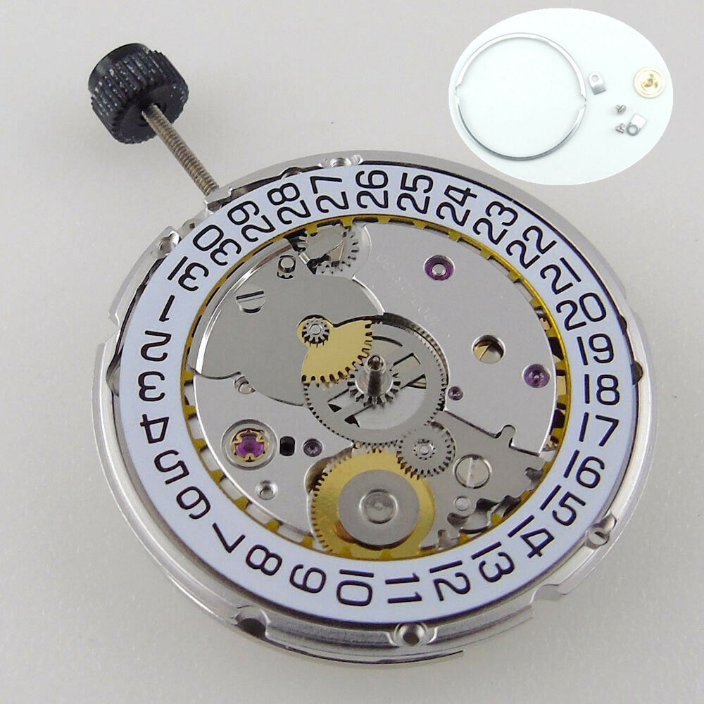 25 Jewels PT5000 Automatic Movement With Datewheel For Seagull ST21 ETA2824-2 F