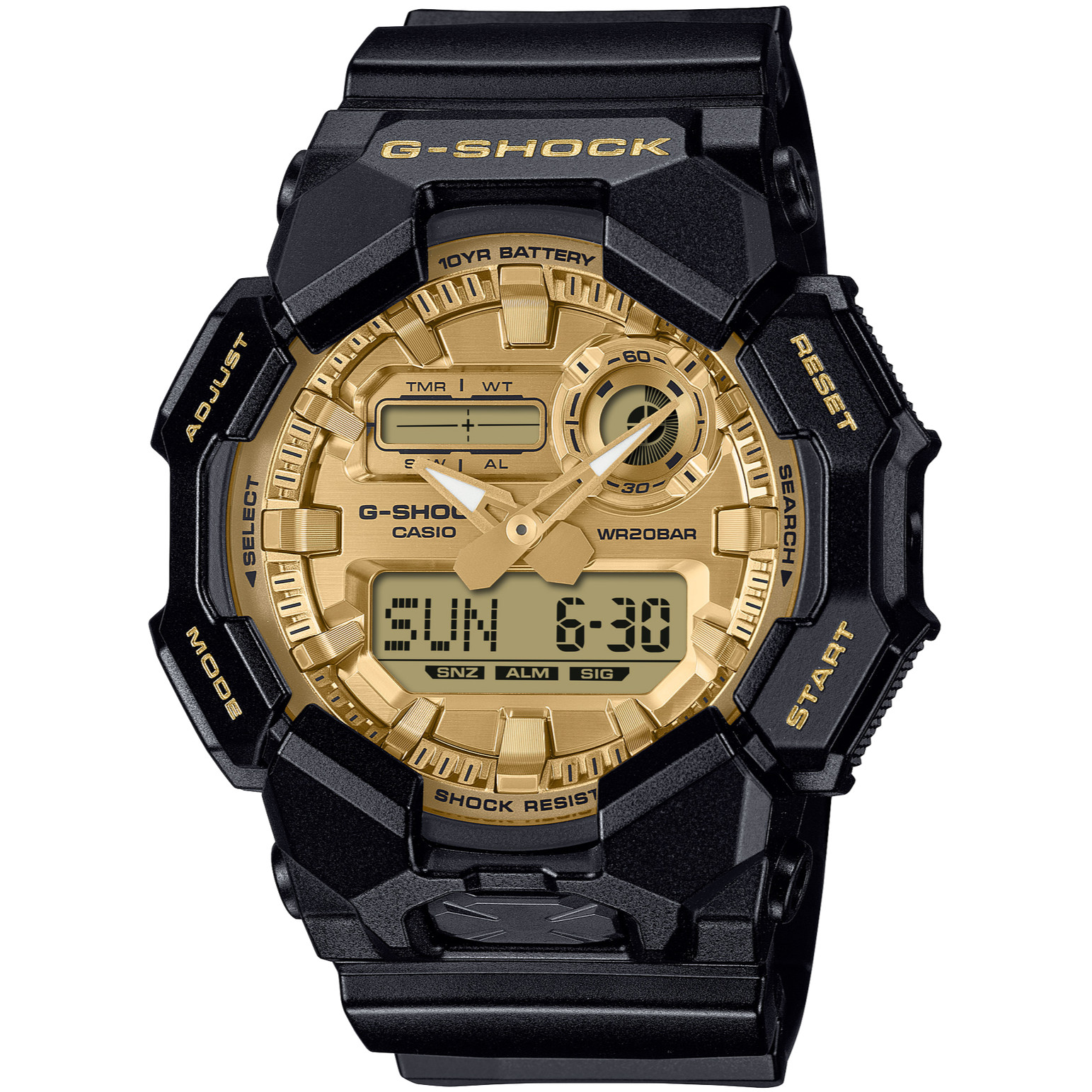 Casio G-Shock GA-010GGB-1A9JF Quartz Gold Dial 51.9 mm Watch