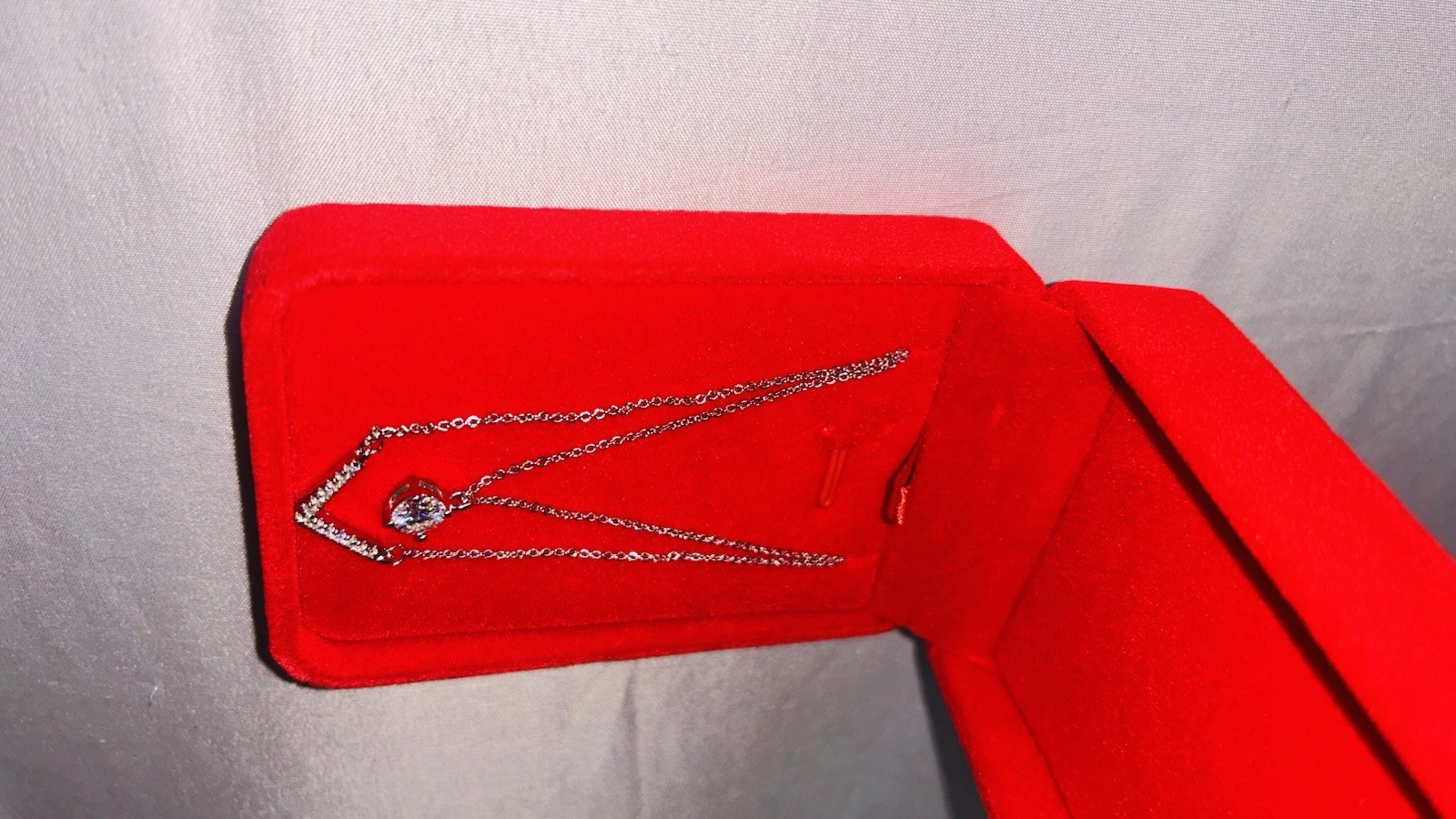 2.0 CTW Lab Created Diamond 925 Sterling Silver Infinity Necklace