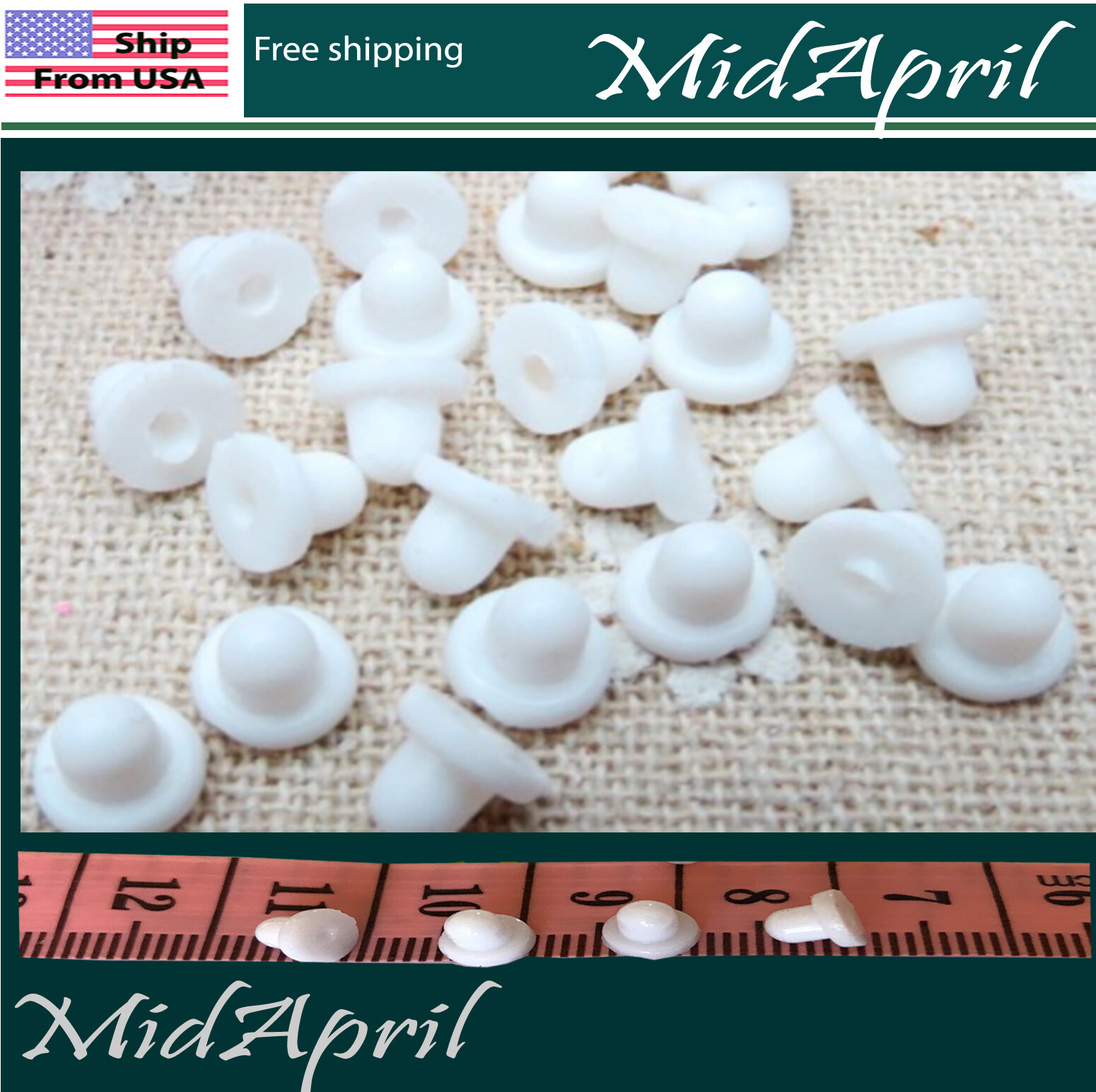 Rubber Cushion Pads Clip On Earring Super Soft Silicone DIY Ear