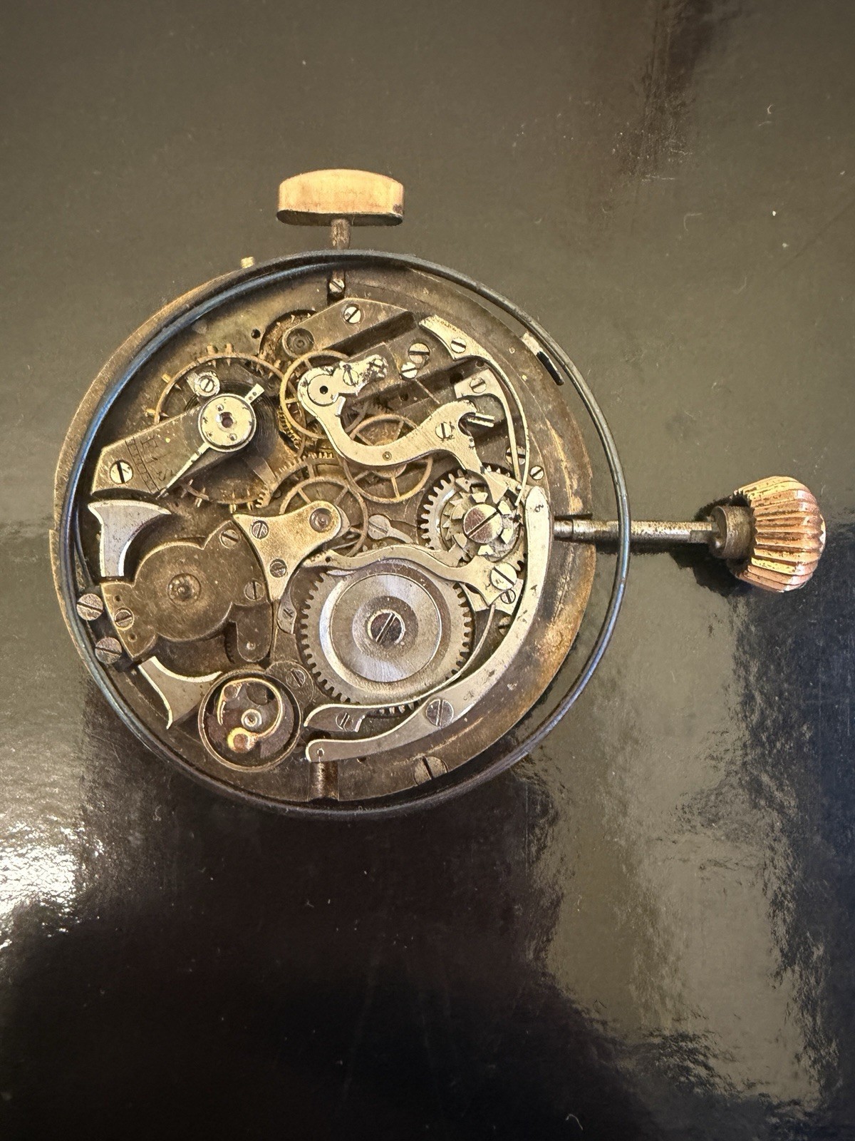 Antique Swiss Quarter Repeater Pocket Watch Movement High Grade