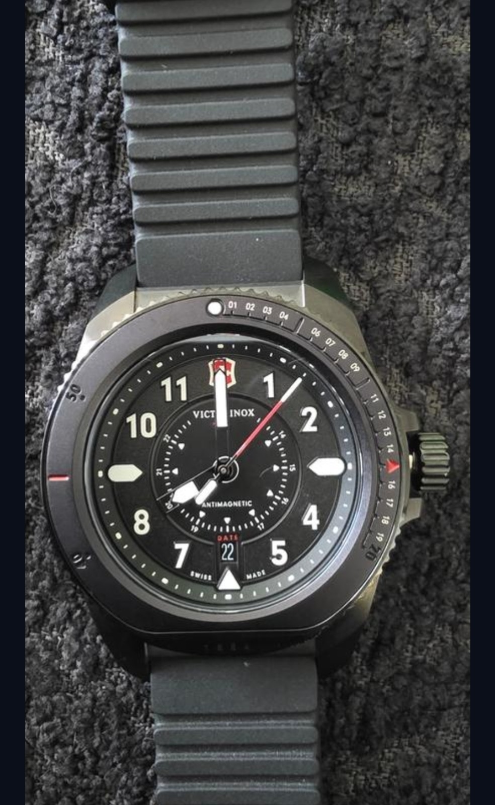 Victorinox Journey 1884 Quartz Black Dial Men’s Watch 241982