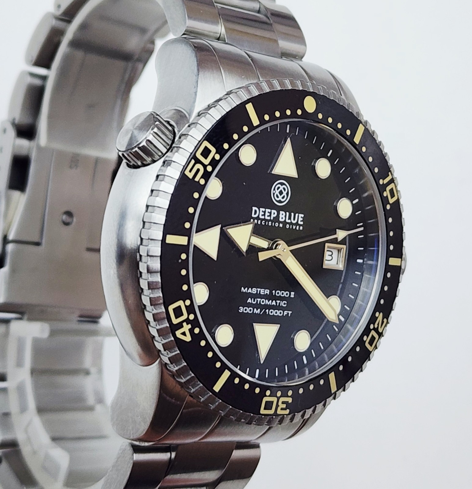 Men’s AUTOMATIC Watch DEEP BLUE “Diver Master 1000 II”