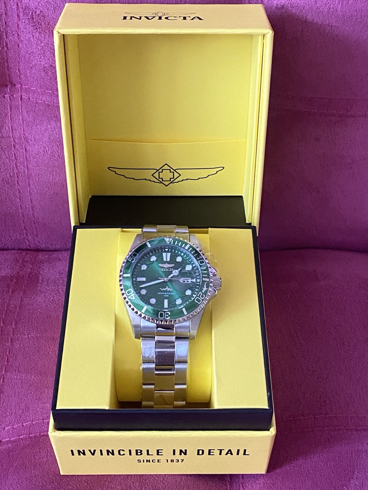 NEW Invicta Pro Diver Currentwave Men’s Watch 43mm Steel (30020) Brand New
