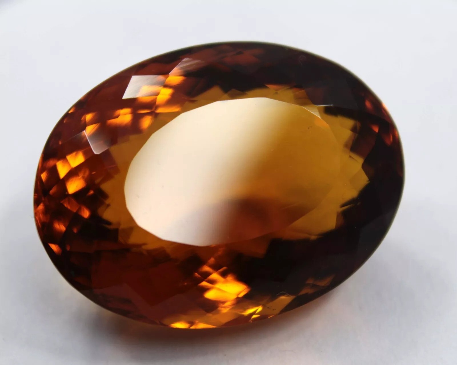Natural EGL Certified Oval Cut Imperial Topaz 195 Ct A++Brazilian Loose Gemstone