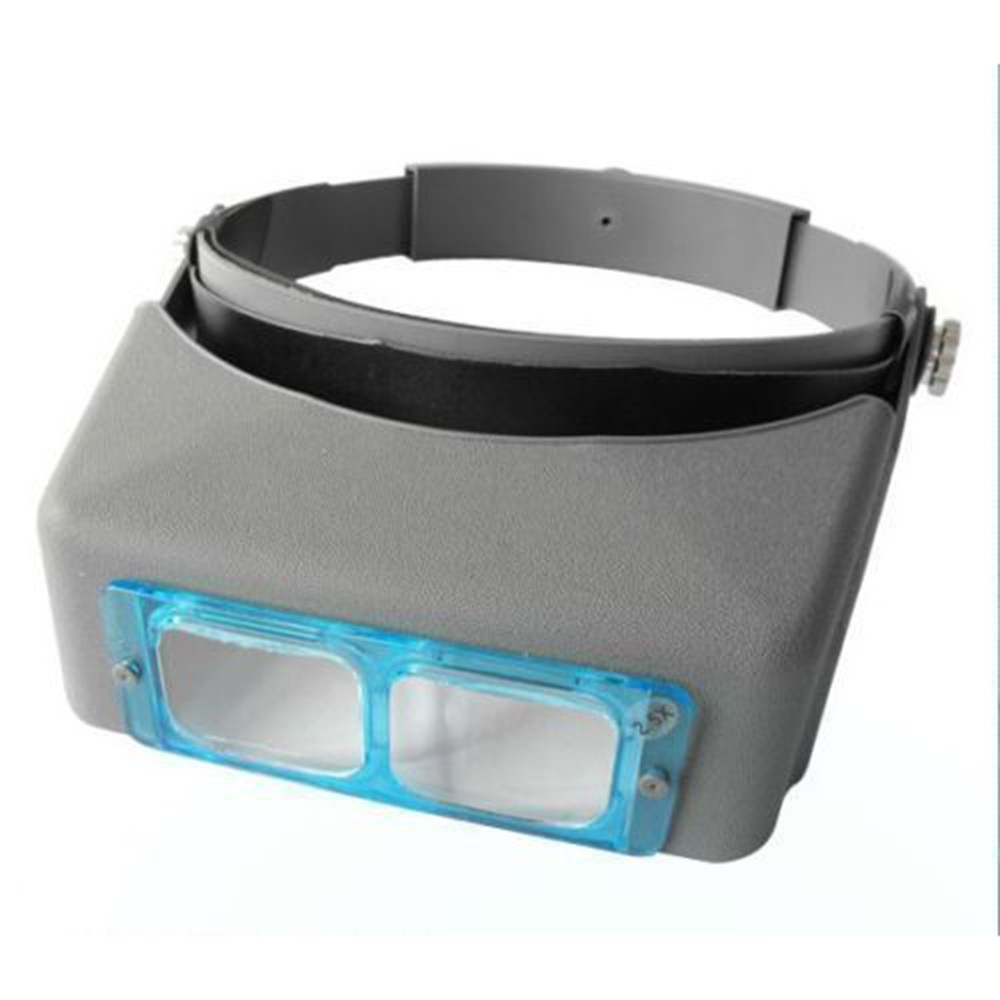 Head-Mounted Magnifier with Interchangeable Lenses for Jewelry and Crafts Top