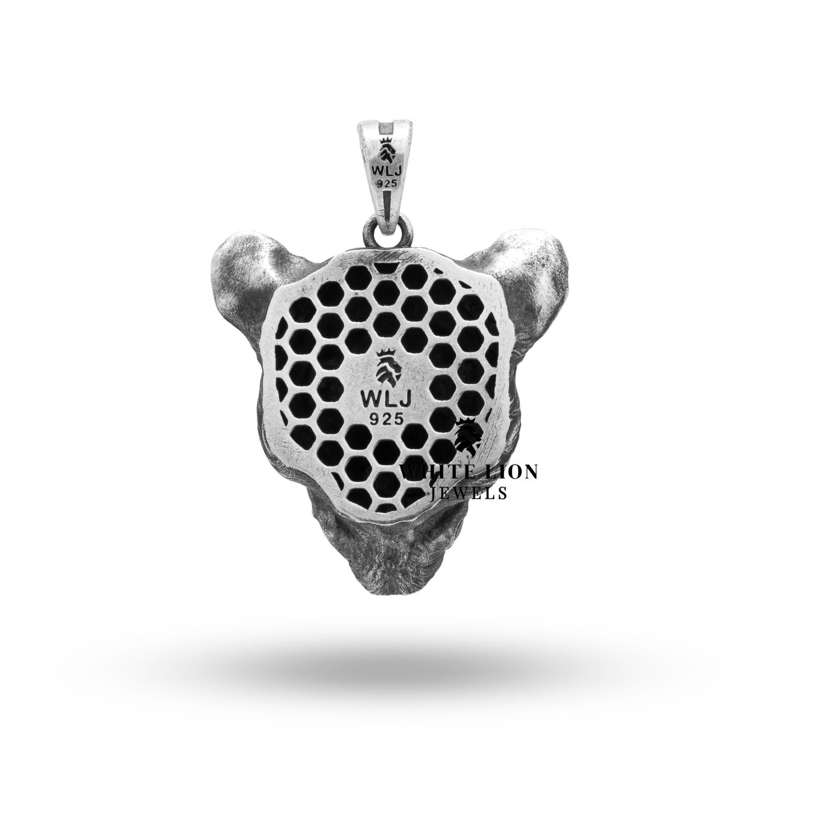 Lioness Jungle Animal Pendant 925 Silver Biker Rider Gift Men women