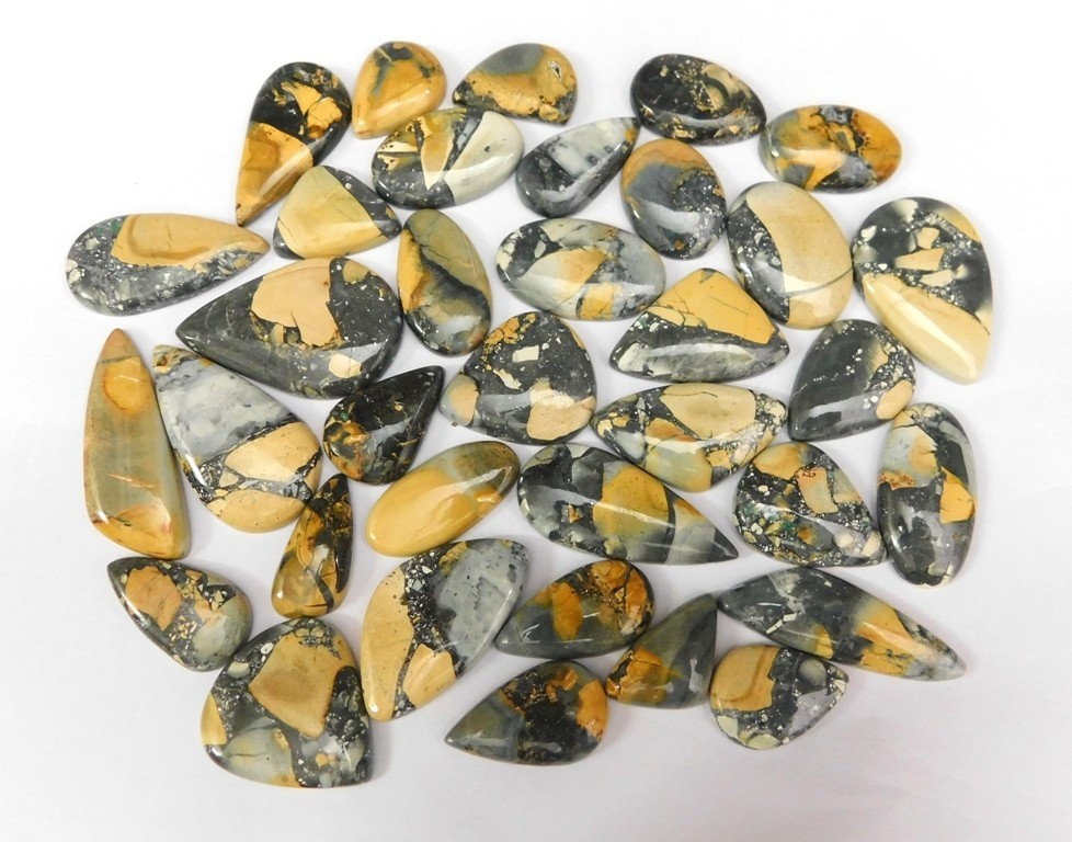 Fancy Maligano Jasper Cabochon Gemstone Jewelry Creation Wholesale Lot 71308