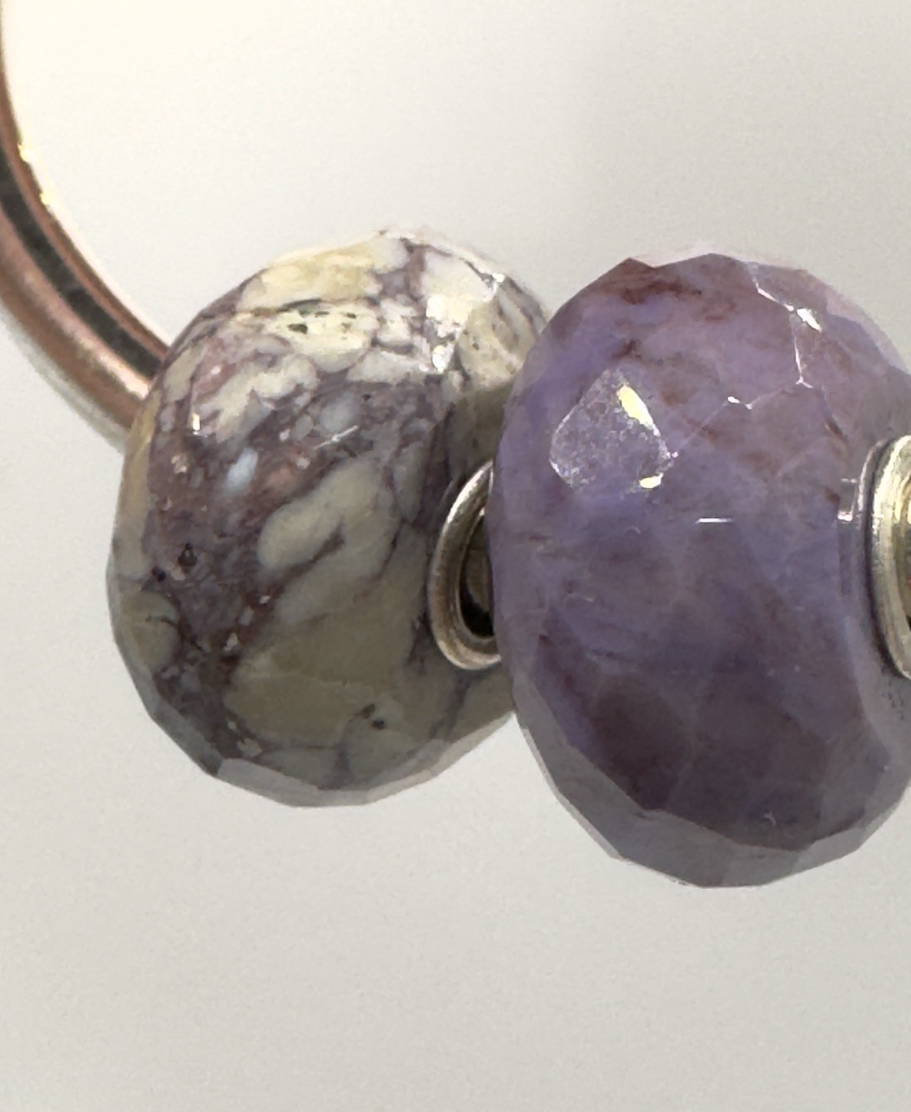 Trollbeads Angel Wing Alunite Only Bead New! Lovely Veining Bead 2# Main Photo