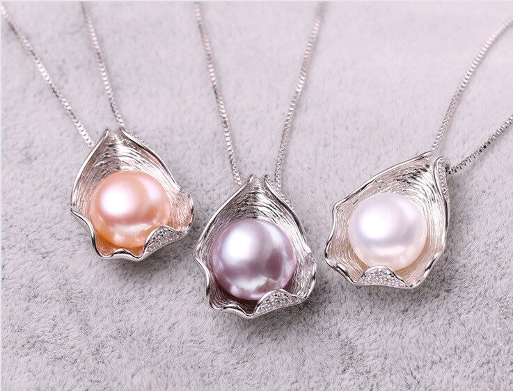Collares Cadenas Para Mujer Joyas Joyeria Fina de Moda Perlas Plata 925