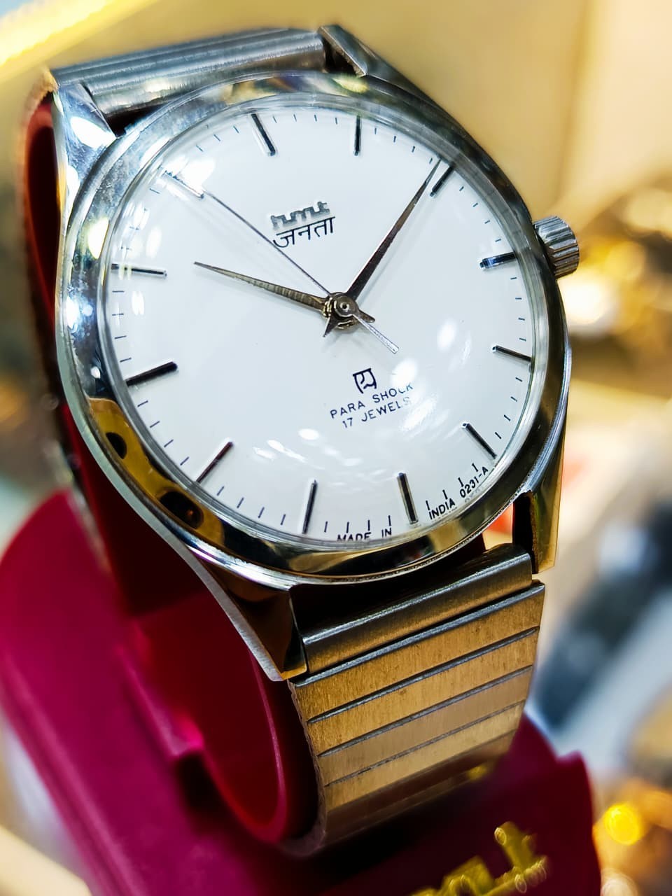 Hmt Janata Nos Original 17 Jewel’s vintage watch For Mens