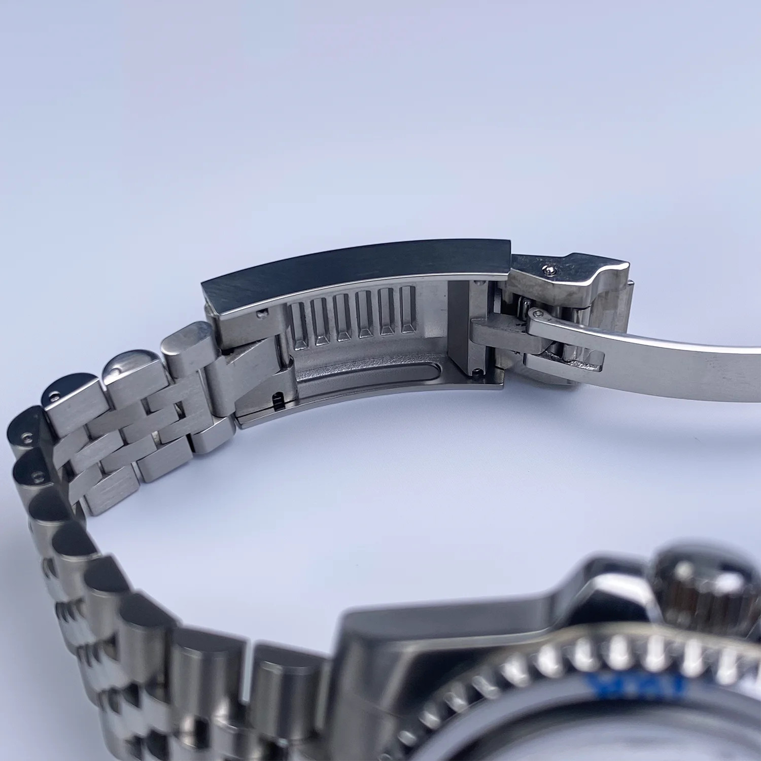40mm Watch Case Sapphire Crystal NH35 Compatible 120-Click Bezel Water Resistant