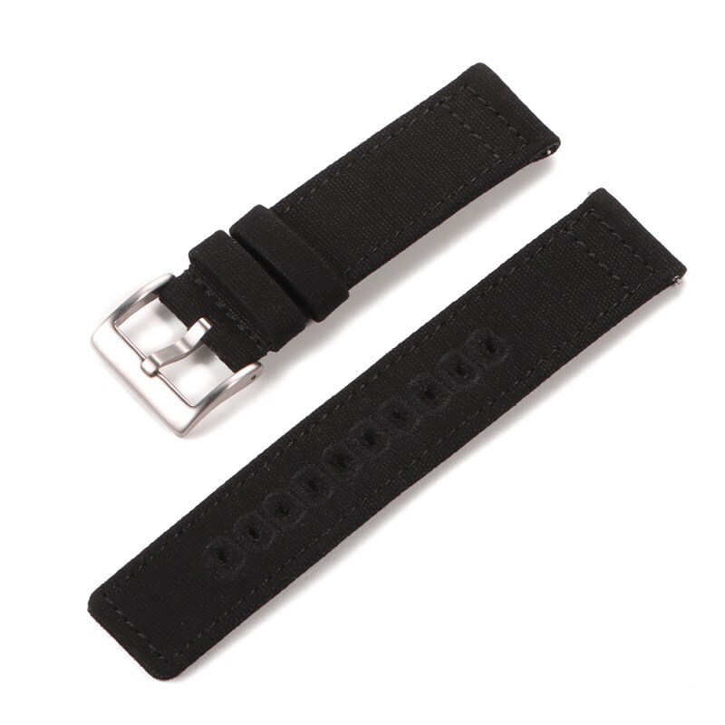 High Quality Quick Release Nylon Canvas Watch Band Strap 18/20/22mm Fits Seiko