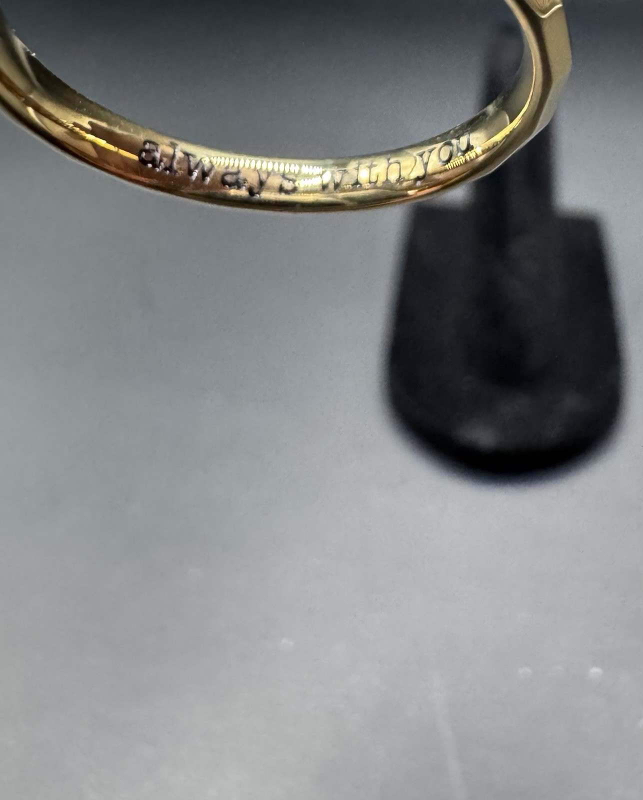 Brosway Italia “With You” Gold Ring BWYA04H Size 10.5 . Perfect For Gifting!