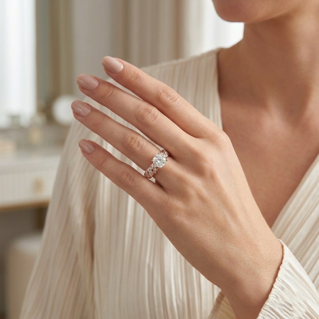 2.60 Carat Cushion Moissanite Stone Luxuries Style Engagement Ring in Silver