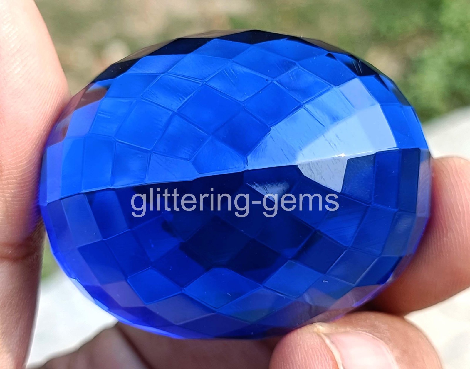 Gorgeous Quality 369.0 Ct Natural Blue Sapphire Oval Shape IGL Gemstone 6FHO