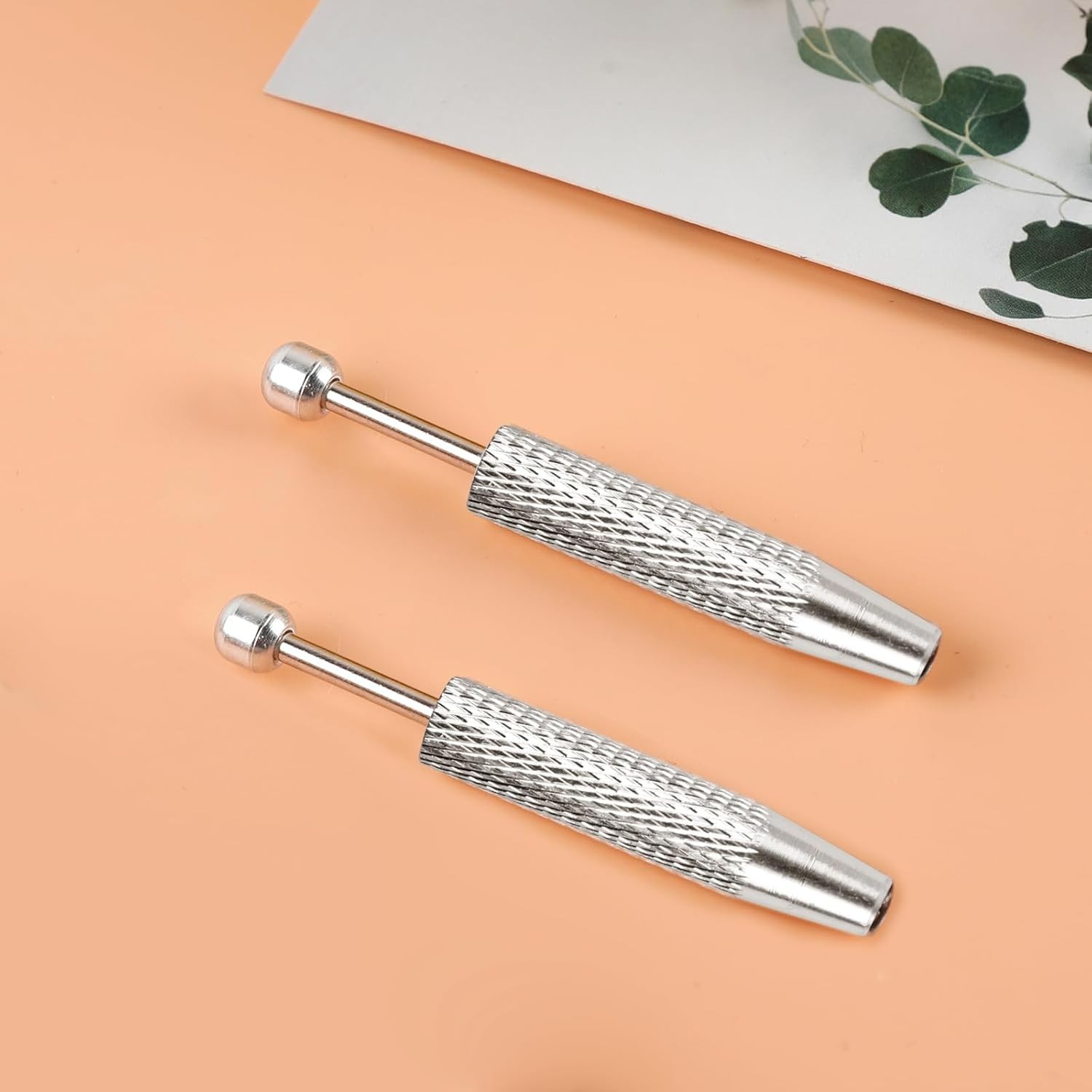 2Pcs Piercing Ball Grabber Tool for Changing Jewelry, Stianless Steel Flat Ba…