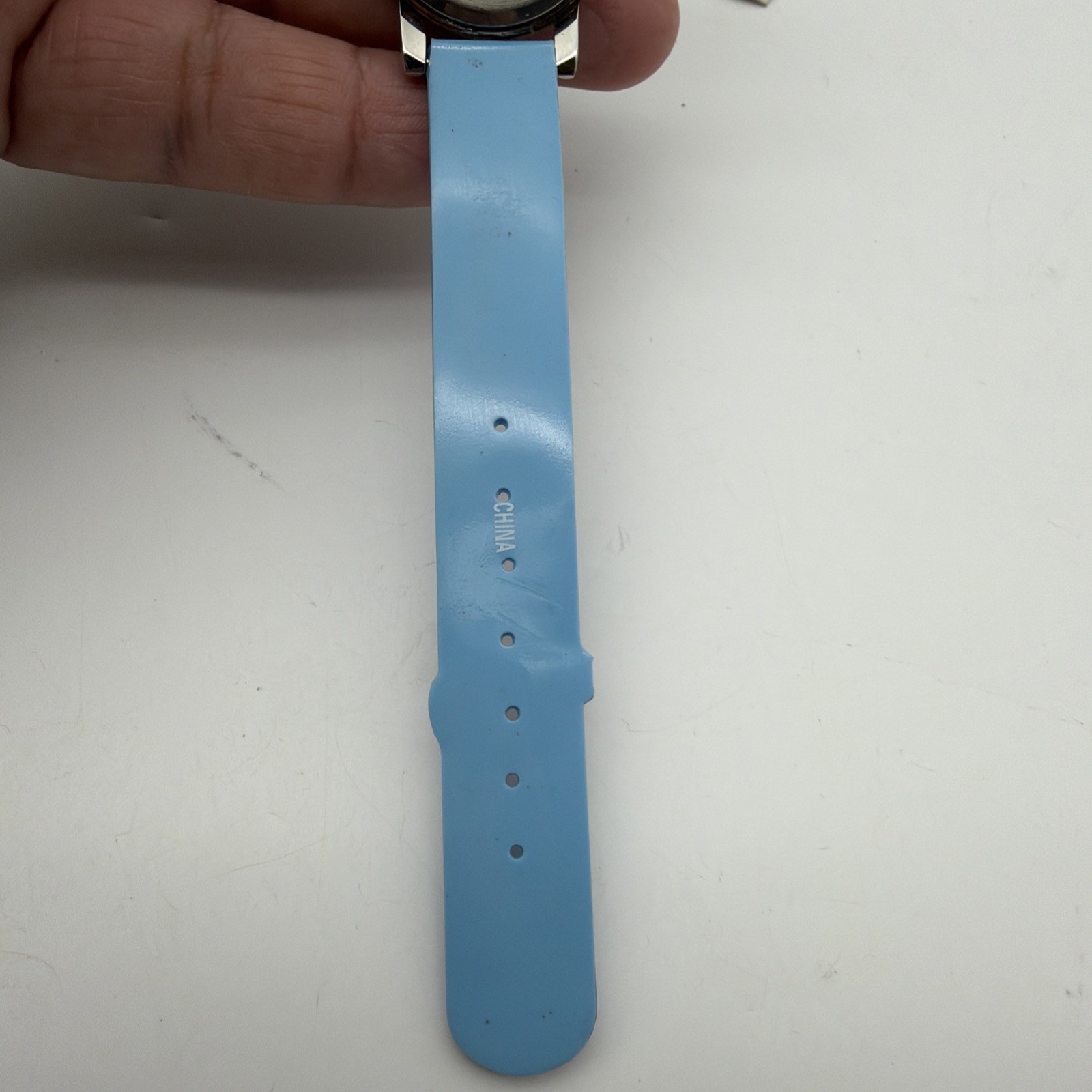 Vintage Bomb Pop Childrens Watch 2005, Blue Bunny Wells Dairy Novelty Watch NEW