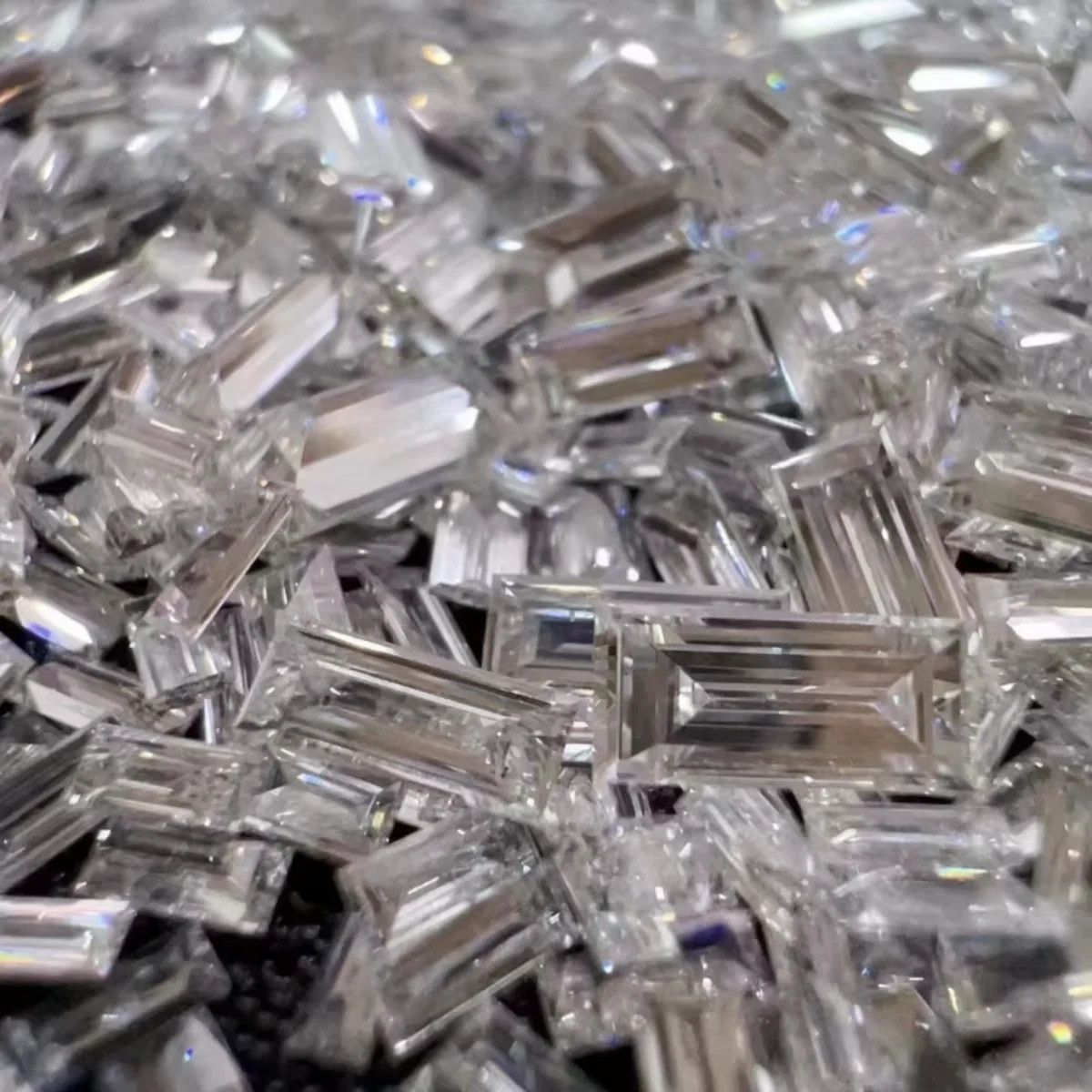 20Pcs Baguette Lab Loose Diamonds Small Size Wholesale Lab Created CVD Diamonds