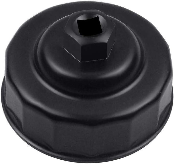 74mm 14-Flute Heavy Duty Oil Filter Wrench for VW, Audi, Porsche, and More