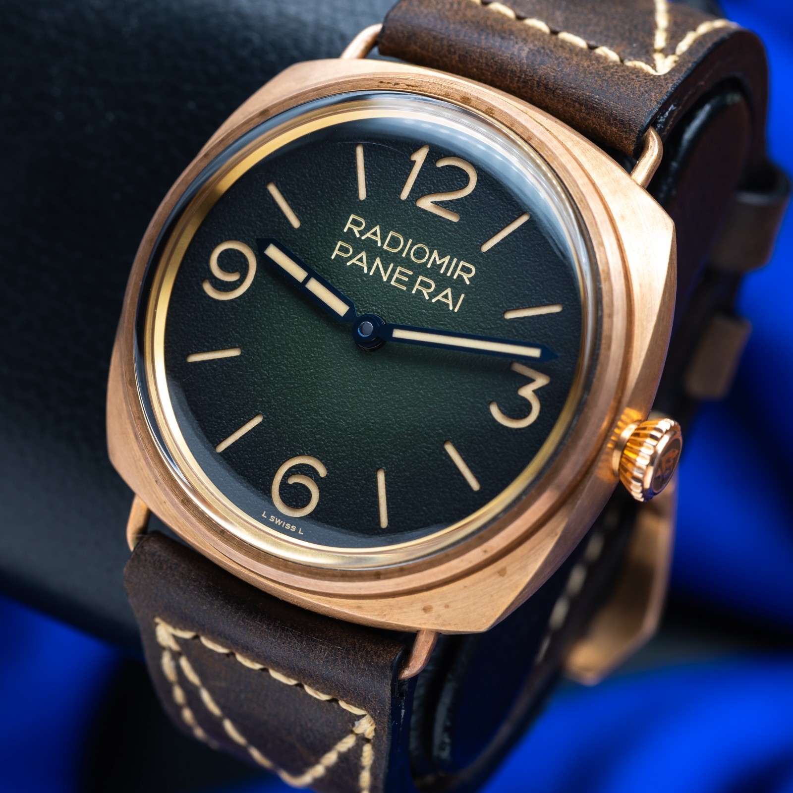 PANERAI Radiomir Bronzo Green Dial Manual Wind 47mm PAM00760 PAM 760