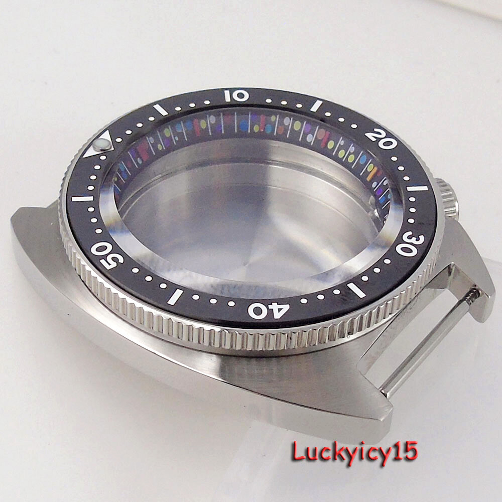 41mm Watch Case Fit for NH35 NH36 PT5000 ETA 2824 ST2130 Movement Domed Sapphire