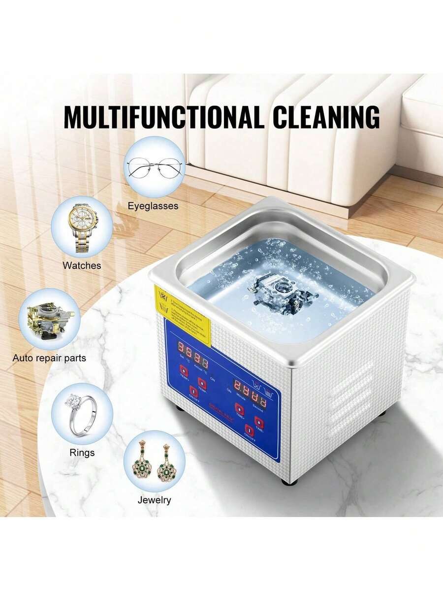 Cleaner 1.3L Professional Ultrasonic Cleaner With Digital Timer 40kHz Excellent