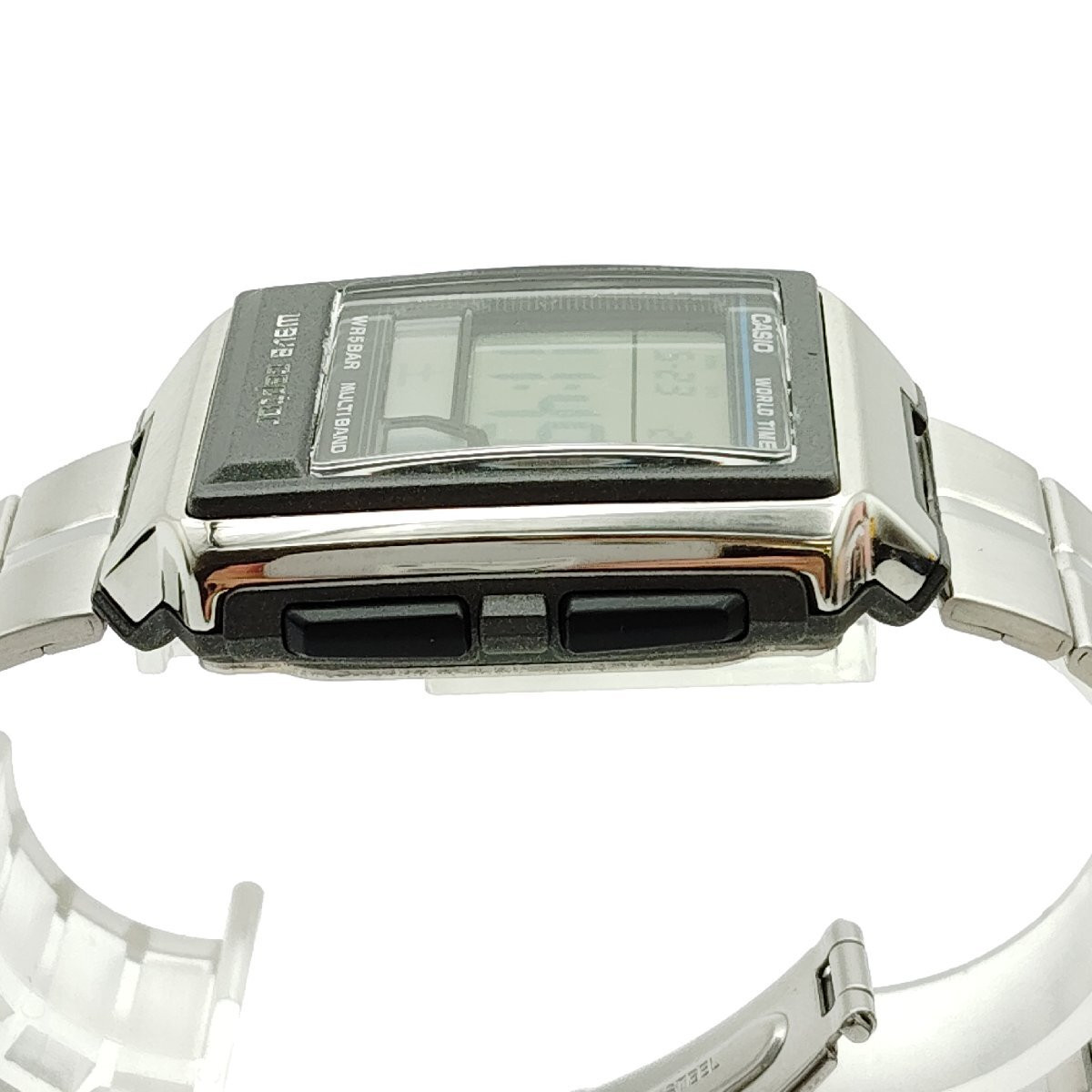 CASIO WV-59RD-1AJF Wave Ceptor Radio Controlled Silver Mens Digital Watch Japan