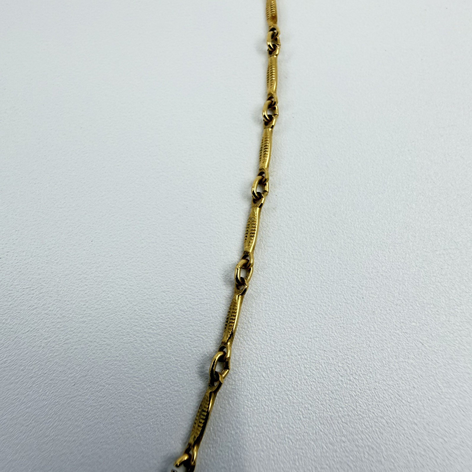 1928 Victorian Inspired Crystal Y Drop Necklace Costume Jewelry 15”
