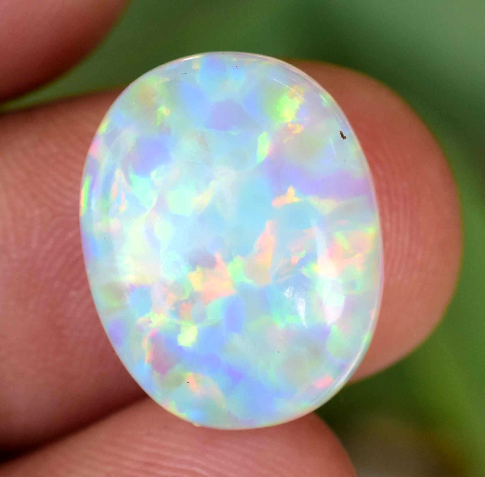 Natural Ethiopian Fire Opal 9.65 Ct Certified Play of Color Untreated Gemstone