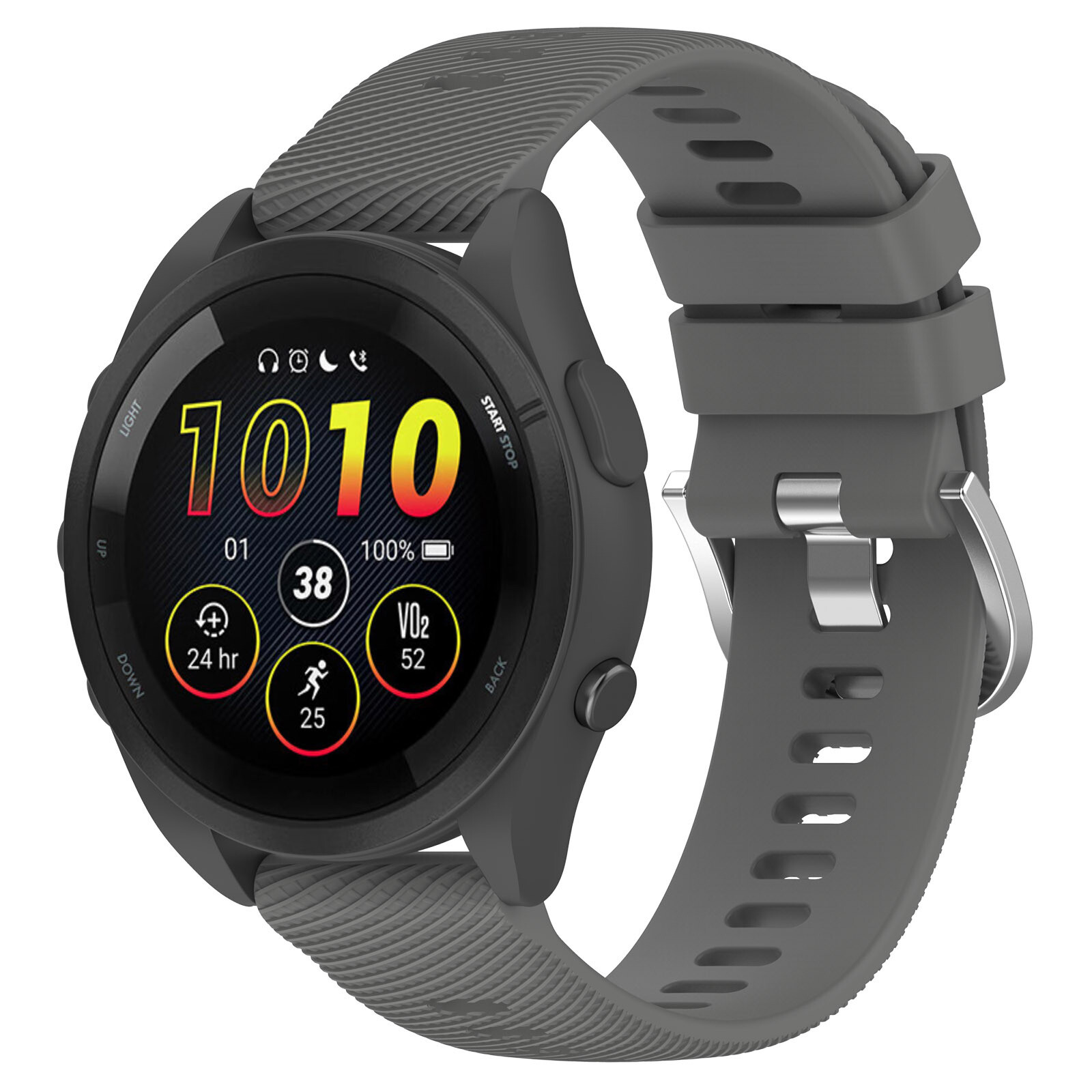 Silicone Watch Band Strap for Garmin Vivoactive 3/5 Forerunner 245 645 Music