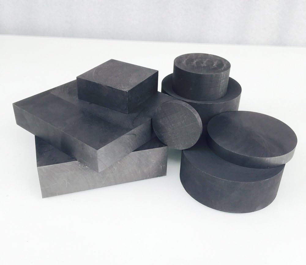 99.9% Purity Graphite Ingot Block EDM Graphite Plate Milling (50Mmx50Mmx20Mm)