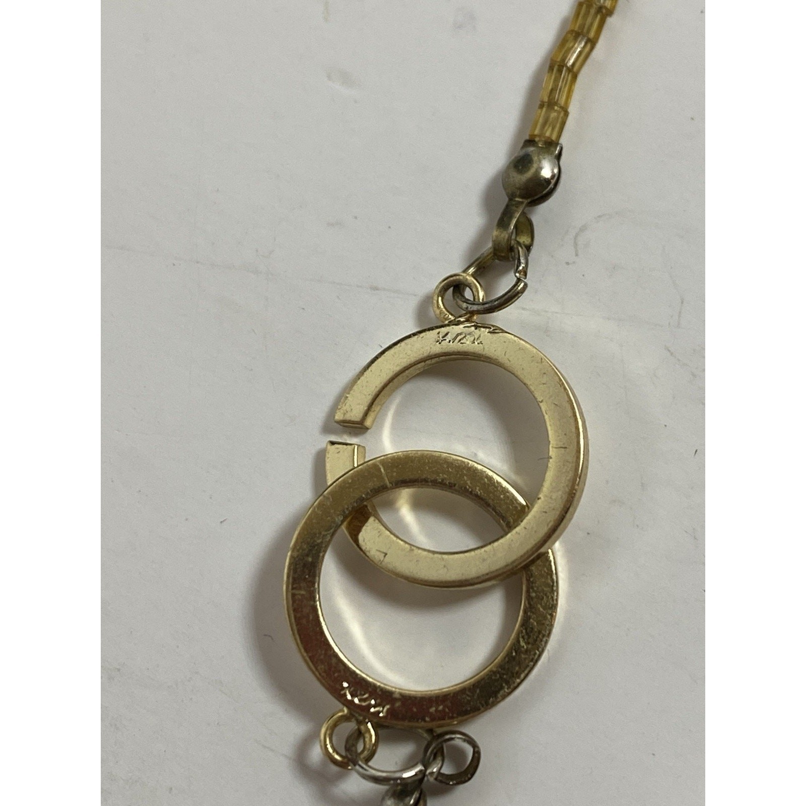 Beaded Necklace Stamped 14/20K 14K gold Filled