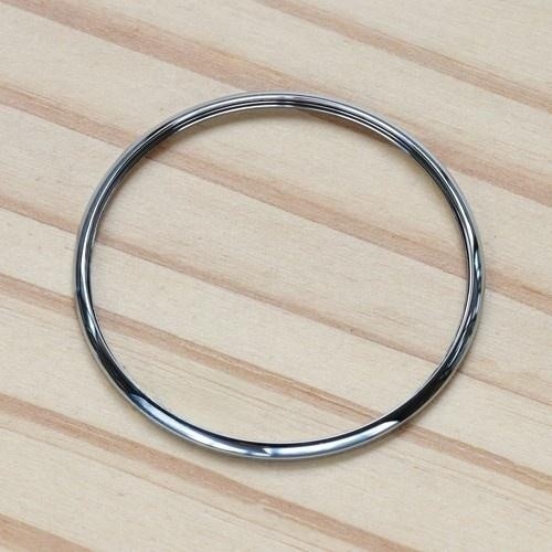 Bezel for Tudor Glamour Date 39mm Watch Steel Ring Silver Gold-